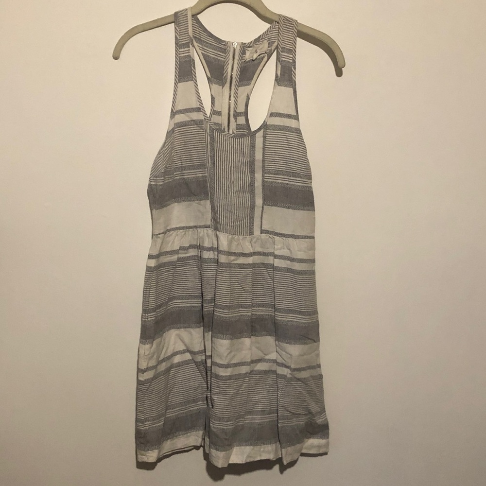 Lou & Grey Striped Dress - Gray and White - Picture 4 of 13